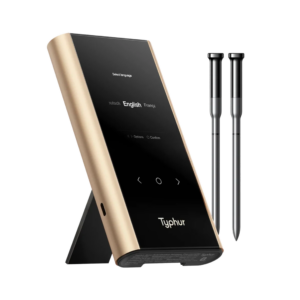 Inteligentny Termometr bezprzewodowy TYPHUR Sync Gold Dual (WT05)